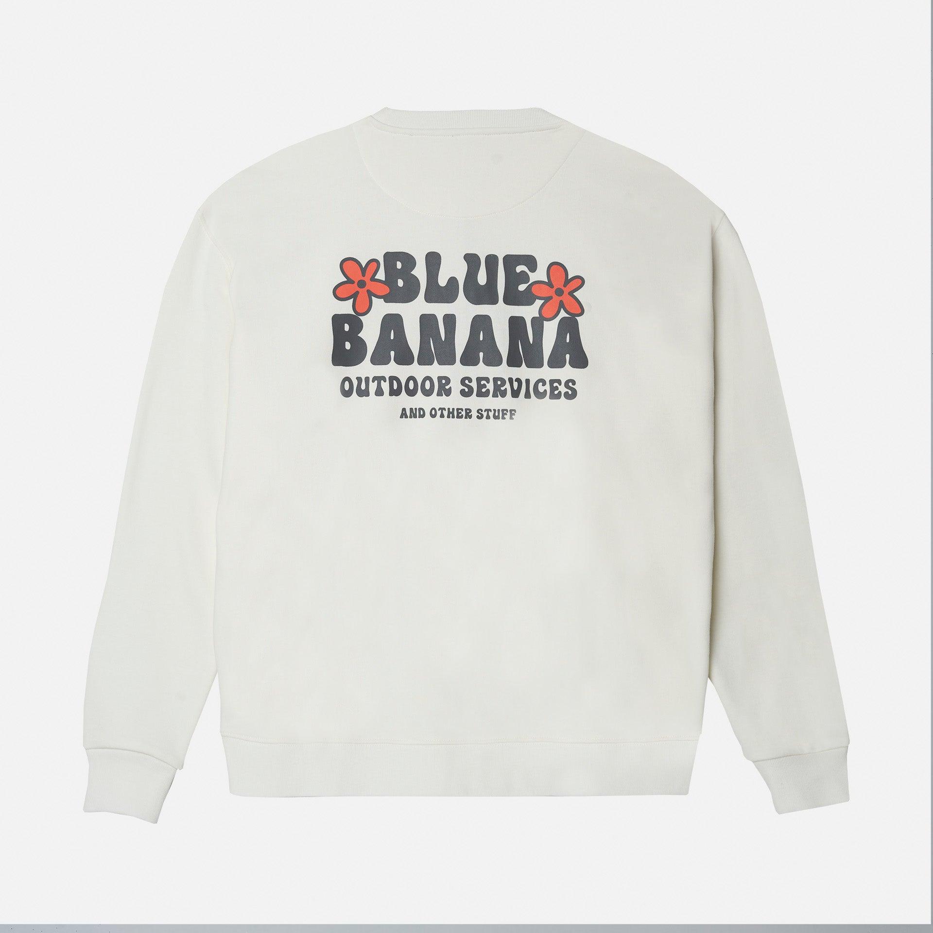 Sudadera Blue Banana Outdoor Off White - ECRU