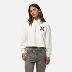 Sudadera Blue Banana Woman Hoodie Classic White - ECRU