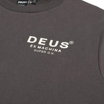 Sudadera Deus Ex Machina Chatterbox Crew Anthracite - ECRU