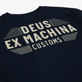 Sudadera Deus Ex Machina Fender Navy - ECRU