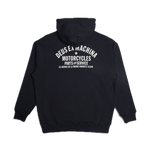 Sudadera Deus Ex Machina Oversize Biarritz Hoodie Anthracite - ECRU