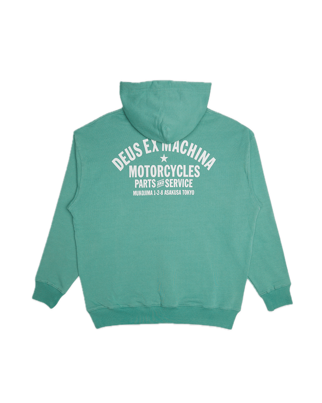 Sudadera Deus Ex Machina Oversize Tokyo Hoodie Sea Foam - ECRU