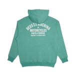 Sudadera Deus Ex Machina Oversize Tokyo Hoodie Sea Foam - ECRU