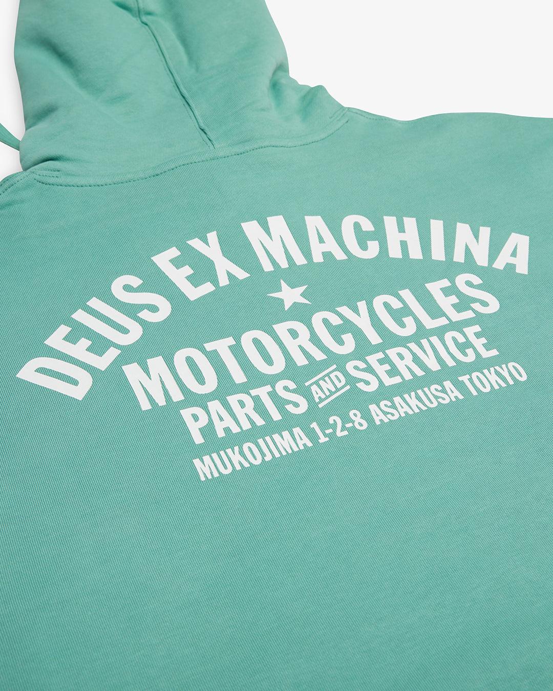 Sudadera Deus Ex Machina Oversize Tokyo Hoodie Sea Foam - ECRU