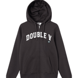 Sudadera Double A By Wood Wood Zan Ivy Black Coffee - ECRU