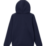 Sudadera Double A By Wood Wood Zan Patch Navy - ECRU