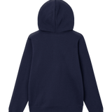 Sudadera Double A By Wood Wood Zan Patch Navy - ECRU