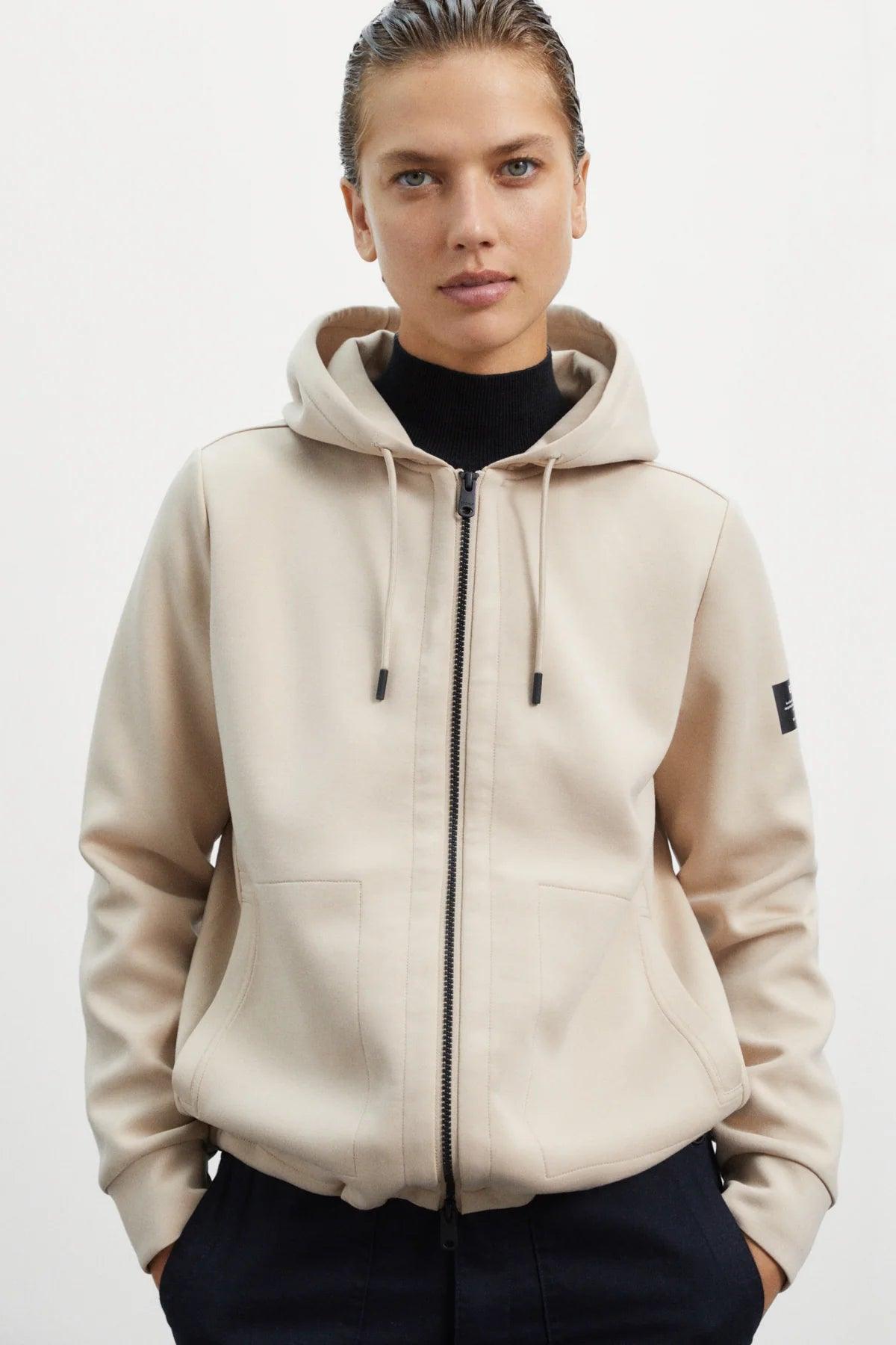 Sudadera Ecoalf Brayalf Beige - ECRU