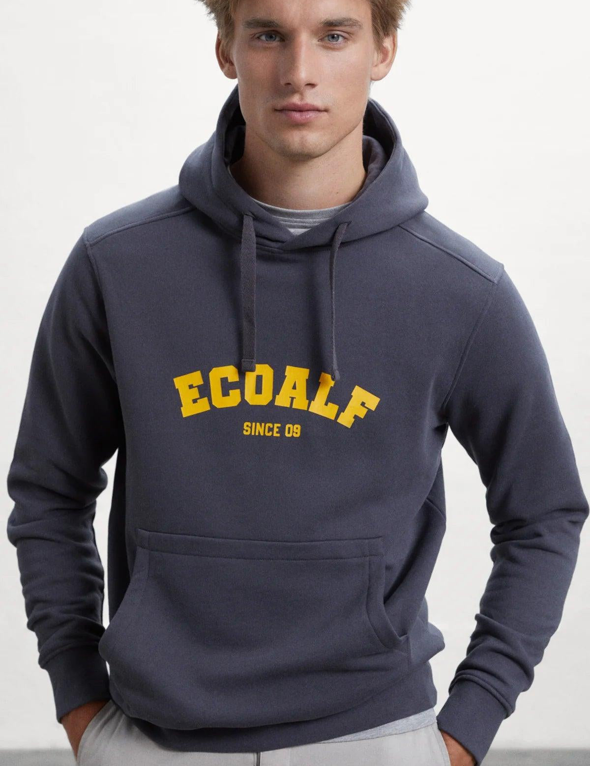 Sudadera Ecoalf de Hombre Montecarlo Caviar - ECRU