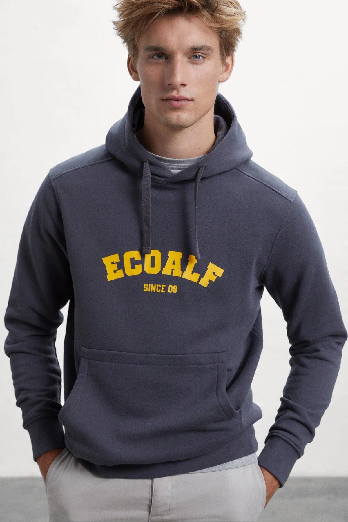 Sudadera Ecoalf de Hombre Montecarlo Caviar - ECRU