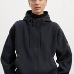 Sudadera Ecoalf Oversize Kamet Black - ECRU