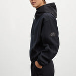 Sudadera Ecoalf Oversize Kamet Black - ECRU