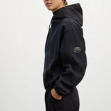 Sudadera Ecoalf Oversize Kamet Black - ECRU