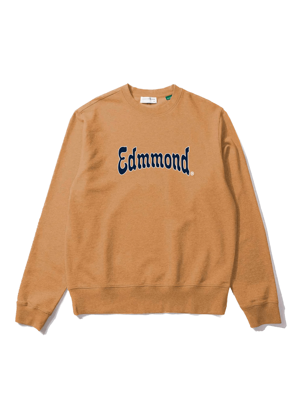 Sudadera Edmmond Studios Curly Plain Caramel - ECRU