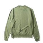 Sudadera Edmmond Studios Curly Plain Olive - ECRU