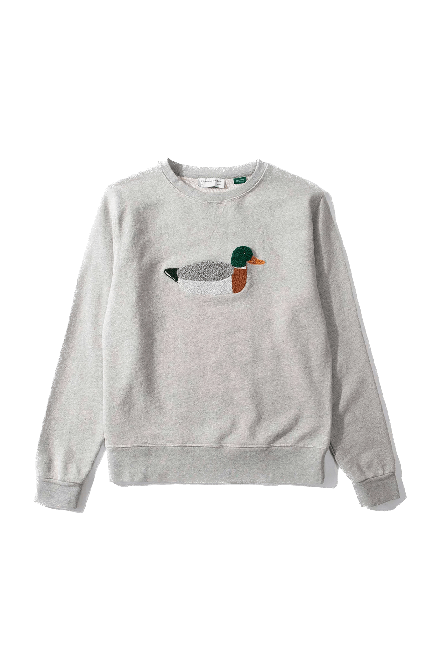 Sudadera Edmmond Studios Duck Hunt Plain Grey - ECRU