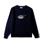 Sudadera Edmmond Studios Duck Hunt Plain Navy - ECRU