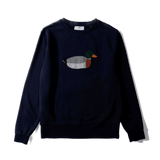 Sudadera Edmmond Studios Duck Hunt Plain Navy - ECRU