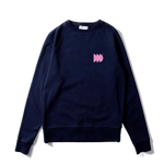 Sudadera Edmmond Studios Radio Club Plain Navy - ECRU