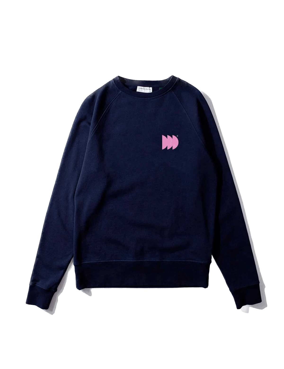 Sudadera Edmmond Studios Radio Club Plain Navy - ECRU