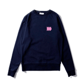 Sudadera Edmmond Studios Radio Club Plain Navy - ECRU