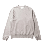 Sudadera Edmmond Studios SW Duck Patch Plain Grey - ECRU