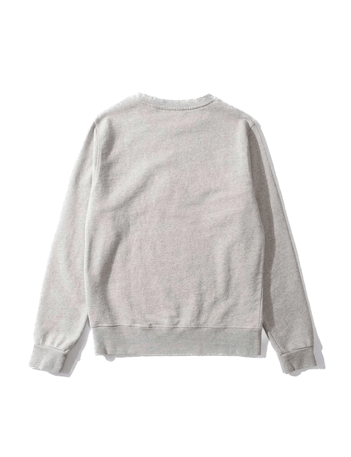 Sudadera Edmmond Studios SW Duck Patch Plain Grey - ECRU