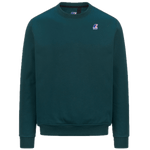 Sudadera K-WAY Unisex Le Vrai Auguste Hv Poly Co Green Petrol - ECRU