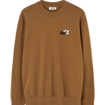 Sudadera Loreak Mendian Crewneck Margarita M Toffee - ECRU