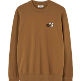 Sudadera Loreak Mendian Crewneck Margarita M Toffee - ECRU