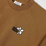 Sudadera Loreak Mendian Crewneck Margarita M Toffee - ECRU