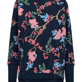 Sudadera Nümph Nunikola Dark Sapphire - ECRU