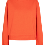 Sudadera Numyra Red Orange - ECRU