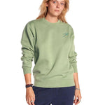 Sudadera Olow Unisex Climb Sage Green - ECRU