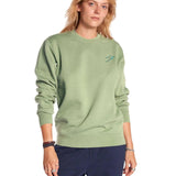 Sudadera Olow Unisex Climb Sage Green - ECRU