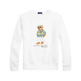 Sudadera Polo Ralph Lauren de Felpa con Polo Bear - ECRU