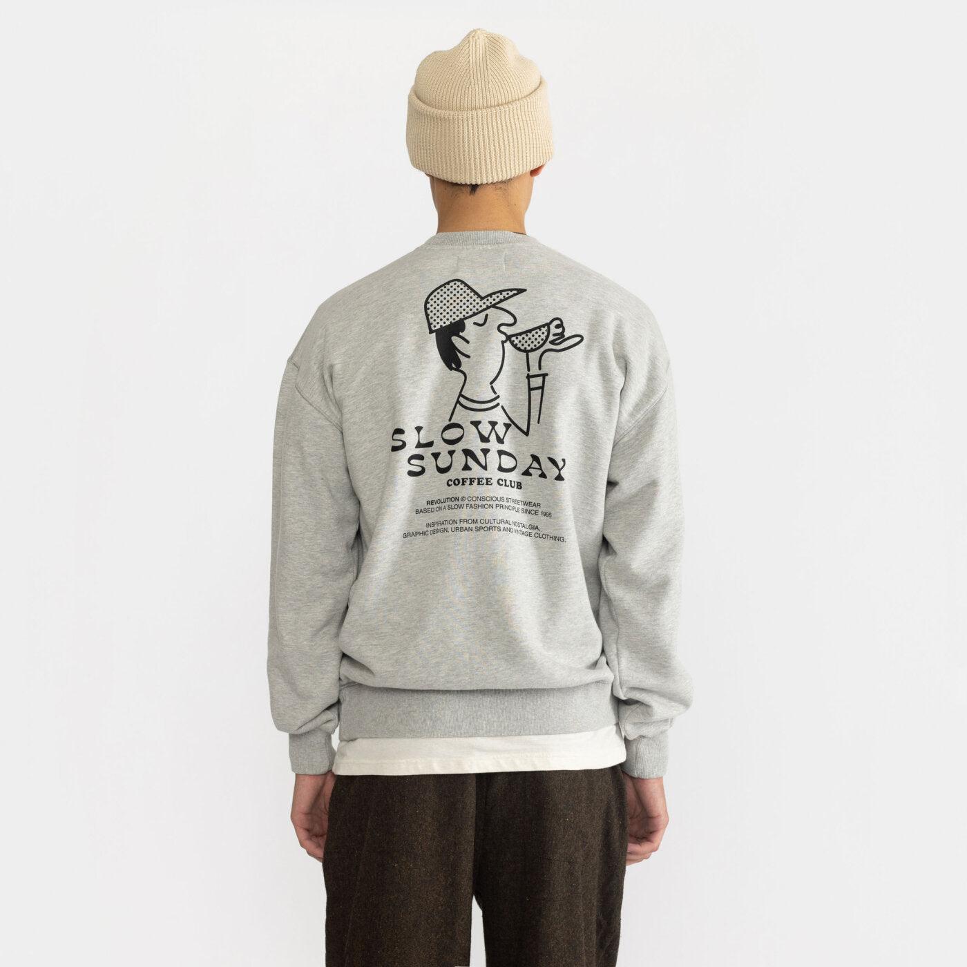 Sudadera Revolution 2755 COF Grey - ECRU