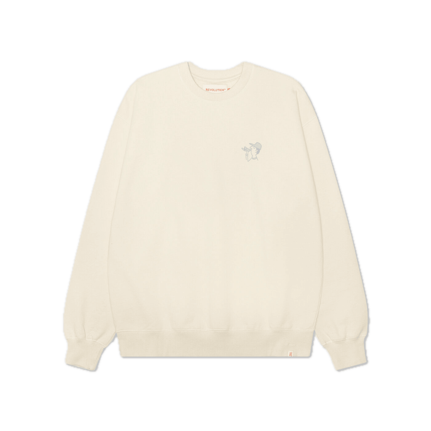 Sudadera Revolution 2755 COF Offwhite - ECRU