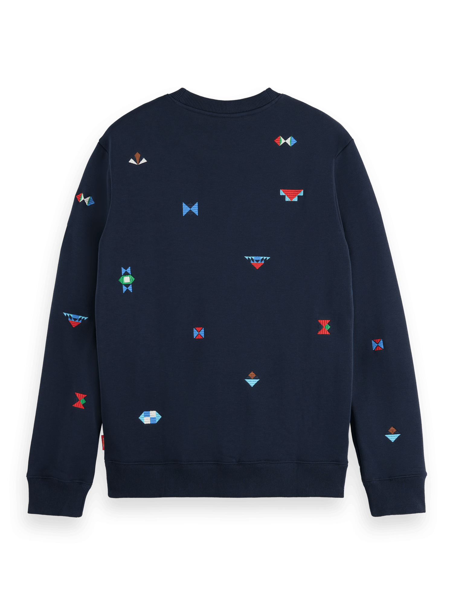 Sudadera Scotch and Soda Regular Fit AOP Embroidery - ECRU