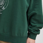 Sudadera !Solid Galad Pineneedle - ECRU