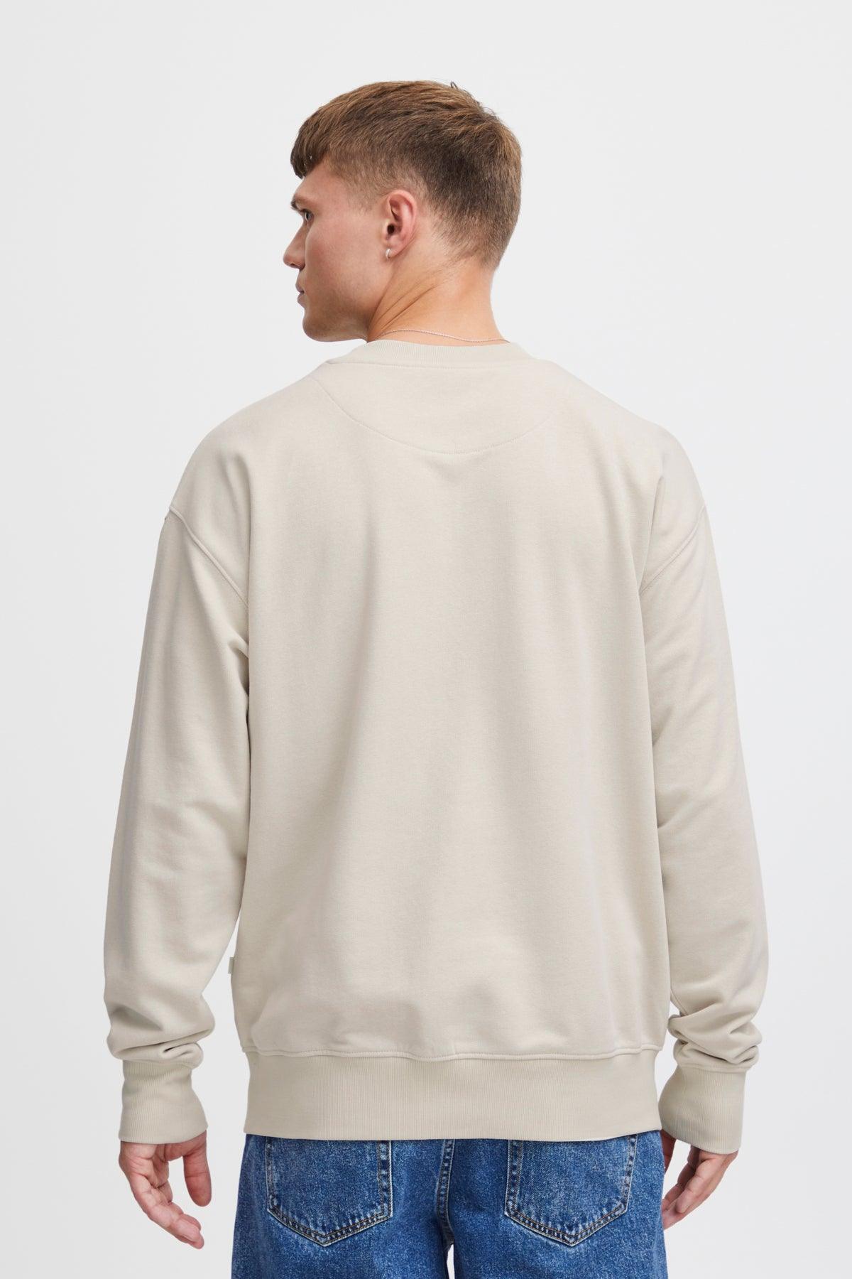 Sudadera !Solid Lenz Oatmeal - ECRU