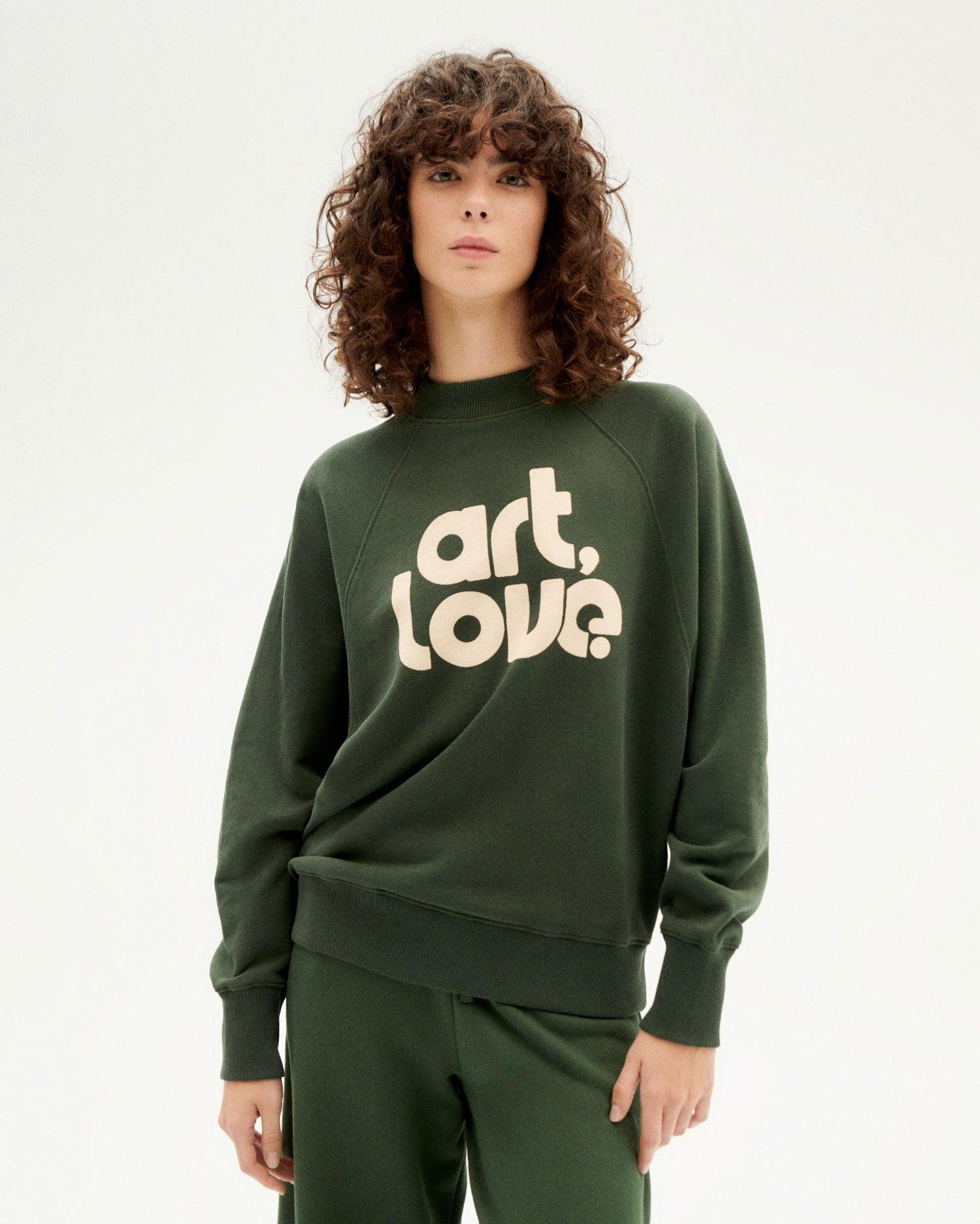 Sudadera Thinking Mu Art&Love Fantine - ECRU