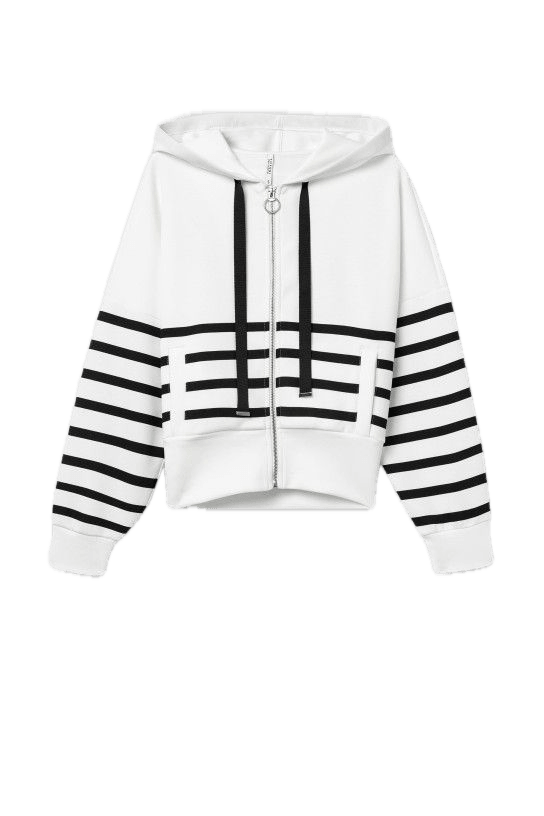 Sudadera Tiffosi Beaver Blanco - ECRU