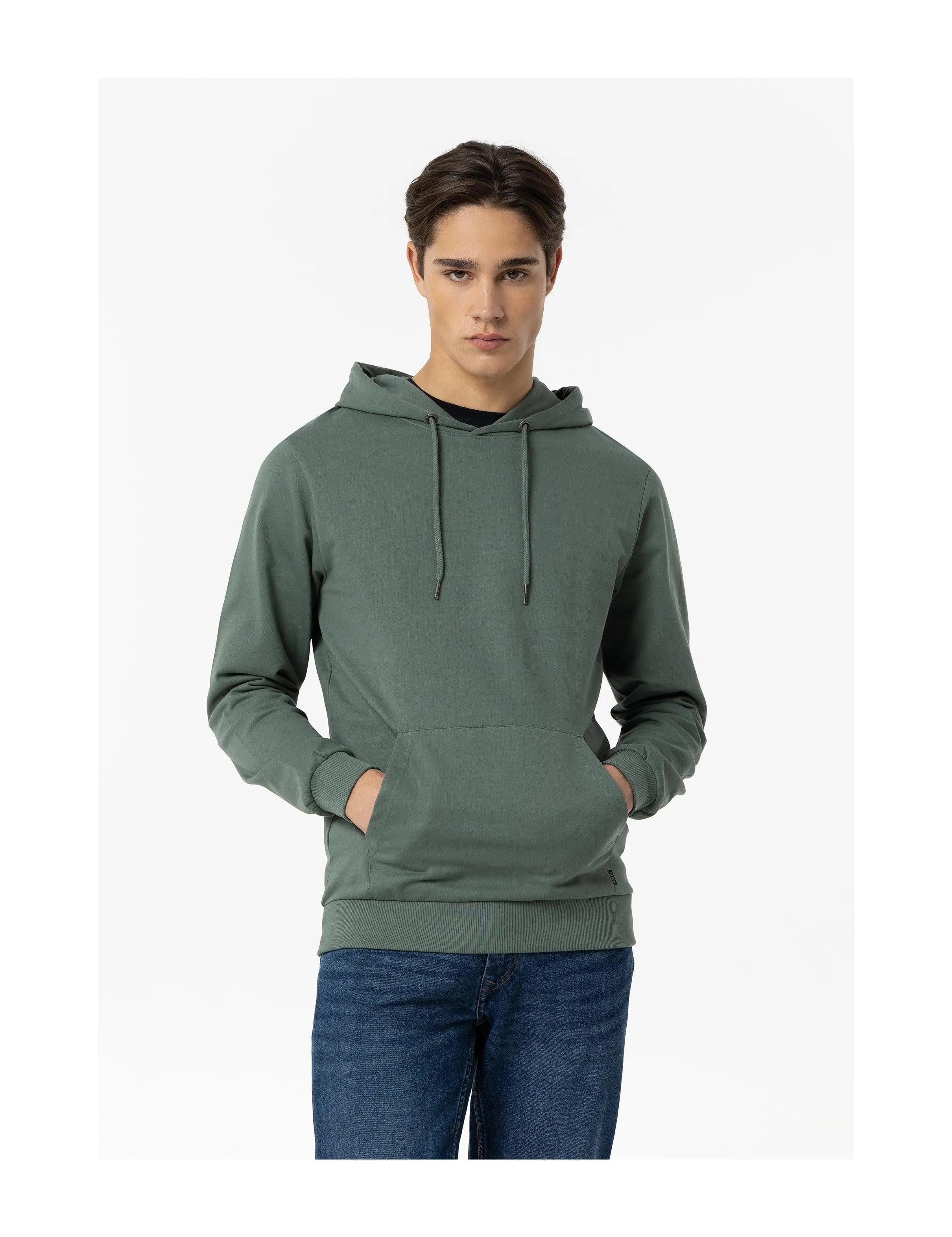 Sudadera TIFFOSI Shanti Verde - ECRU