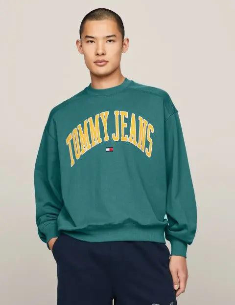 Sudadera Tommy Jeans Varsity - ECRU