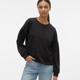 Sudadera Vero Moda Panna Black - ECRU