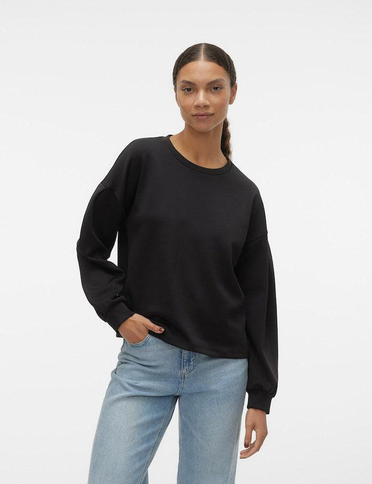 Sudadera Vero Moda Panna Black - ECRU