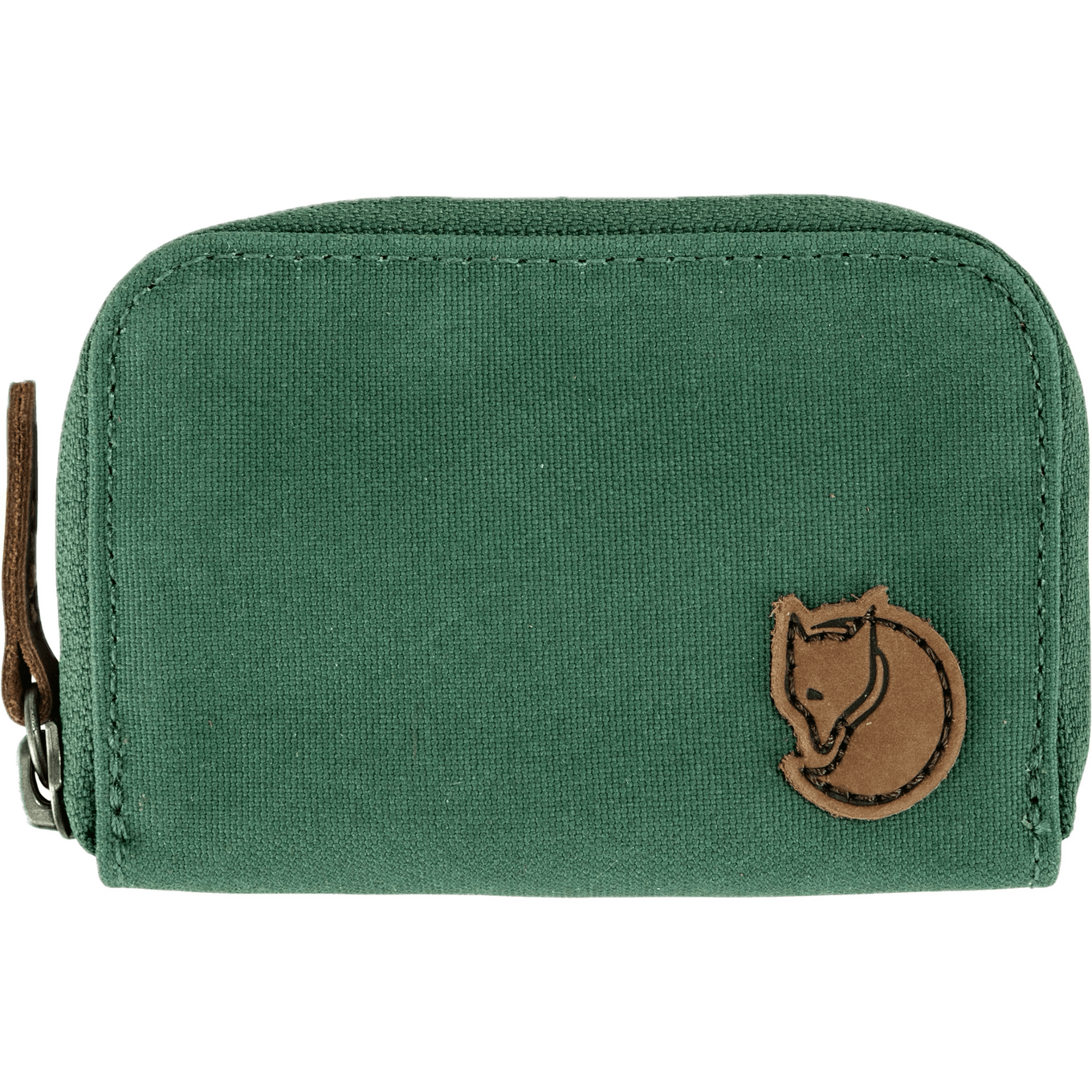 Tarjetero Fjallraven Zip Card Holder Deep Patina - ECRU