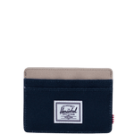 Tarjetero Herschel Charlie Black Iris Twill - ECRU