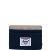 Tarjetero Herschel Charlie Black Iris Twill - ECRU